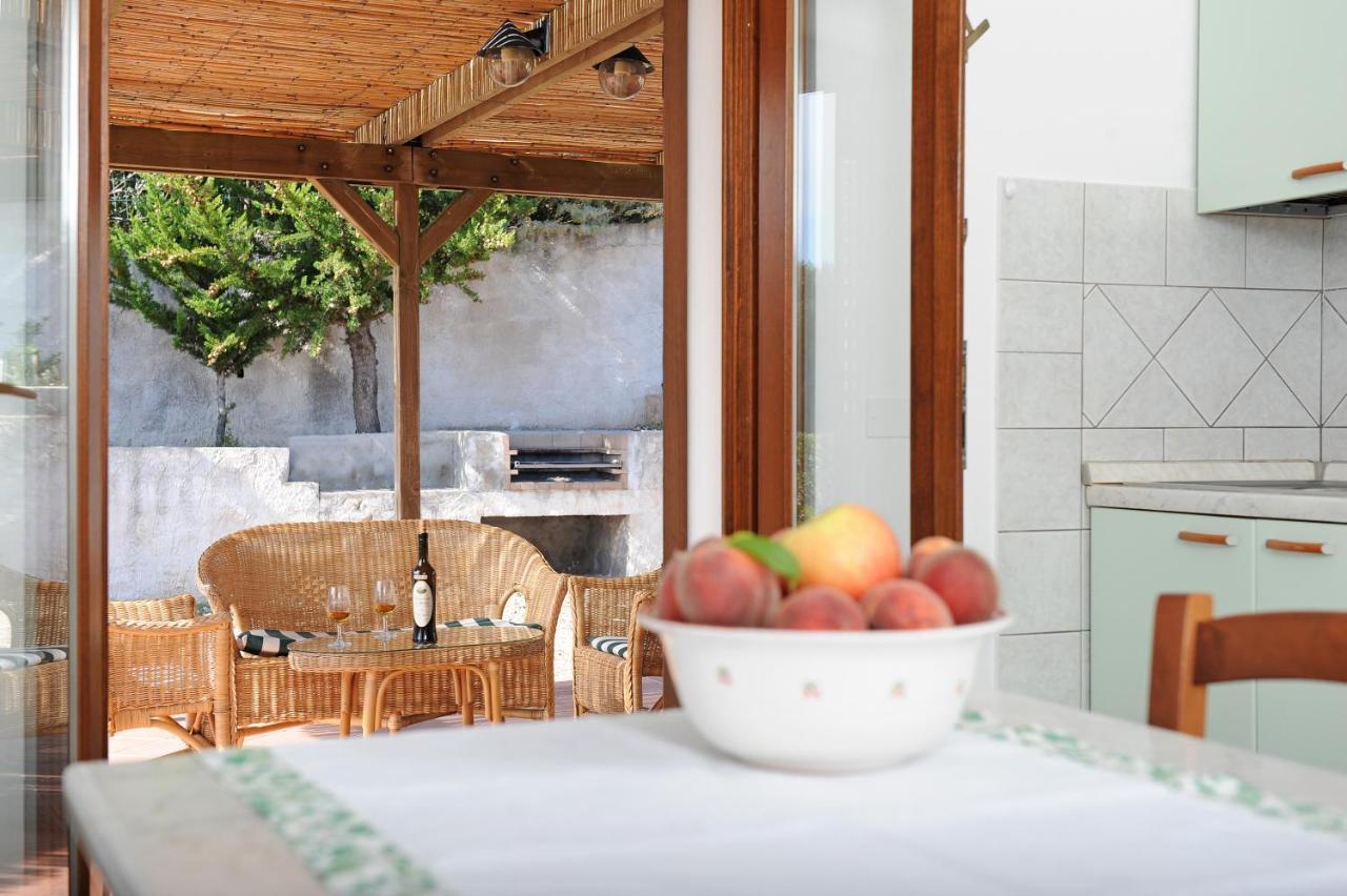 Casa Nel Vigneto Con Vista Mare Appartement Magomadas Buitenkant foto