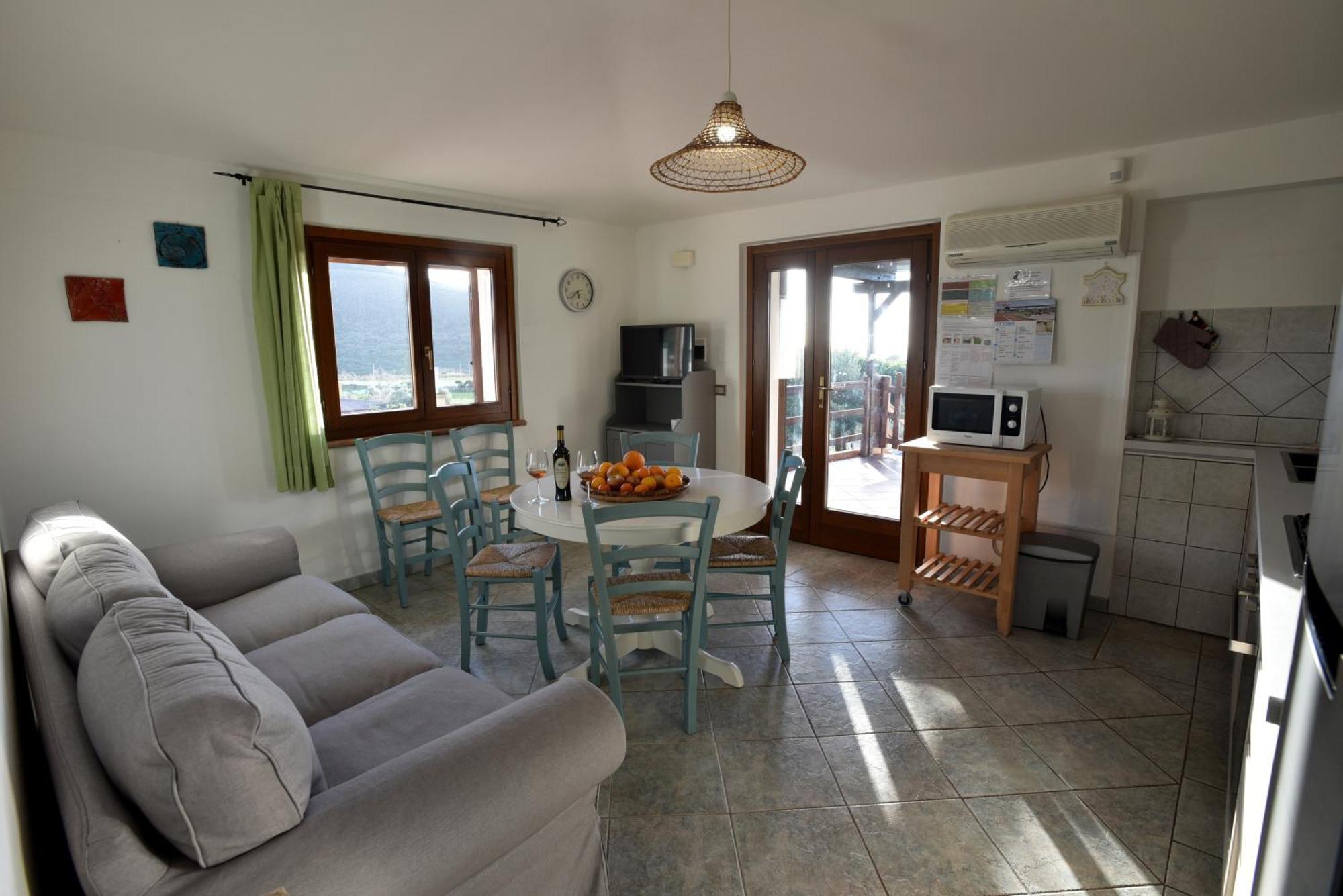 Casa Nel Vigneto Con Vista Mare Appartement Magomadas Buitenkant foto