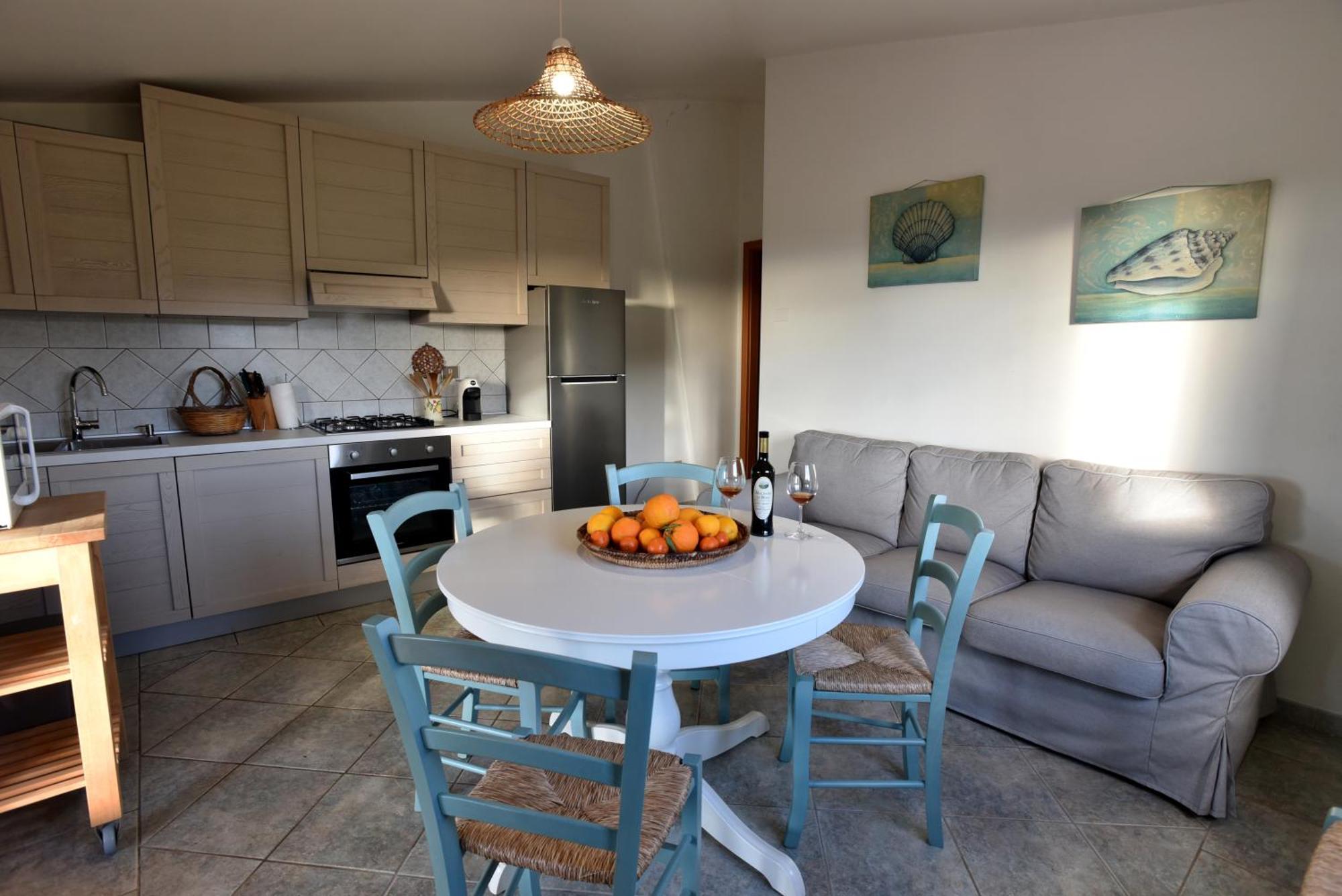 Casa Nel Vigneto Con Vista Mare Appartement Magomadas Buitenkant foto
